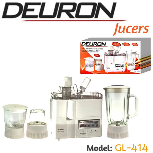 Deuron GL-415 Juicer Blender 4-in-1