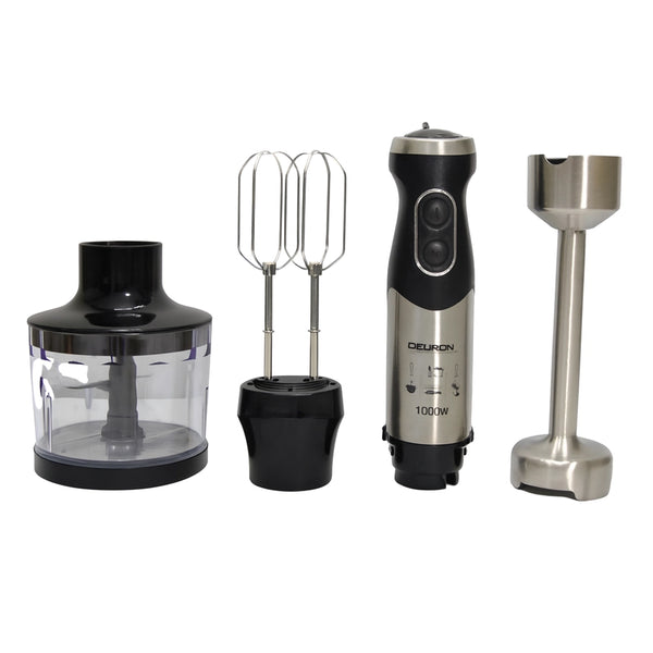 Deuron DN-1109 Hand Blender 3-in-1 with Chopper & Whisk