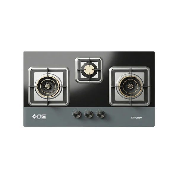 NasGas DG-GN30 3 Burner Built-in Gas Hob with Tempered Glass Top