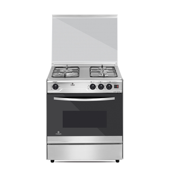 NasGas DG-327 3 Burner Single Door Stainless Steel Cooking Range