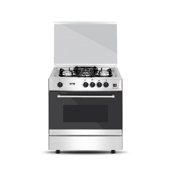 NasGas DG-430 3 Burner Single Door Stainless Steel Cooking Range with Auto Ignition