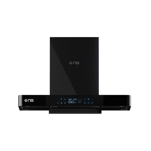 NasGas KHD-260 Smart Smoke-Sense 70cm Glass Kitchen Hood with Auto Clean & Motion Sensor