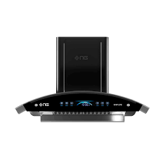 NasGas KHD-275 75cm Smart Powerful Glass Kitchen Hood with Auto Clean & Motion Sensor