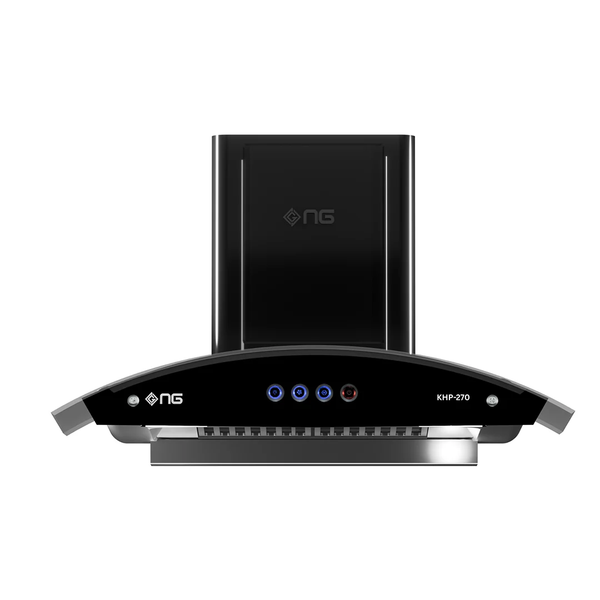 NasGas KHP-270 90cm Heavy Duty Kitchen Hood with Push-Button Control