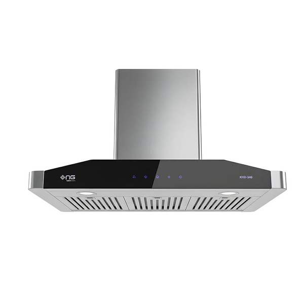 NasGas KHD-340 90cm TAKCO Series Turbo-Suction Silent Kitchen Hood with Motion Sensor
