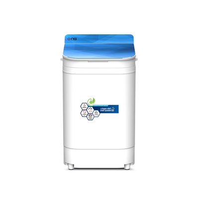 NasGas NGD-201 8Kg Glass Top Spin Dryer Machine – Double Body