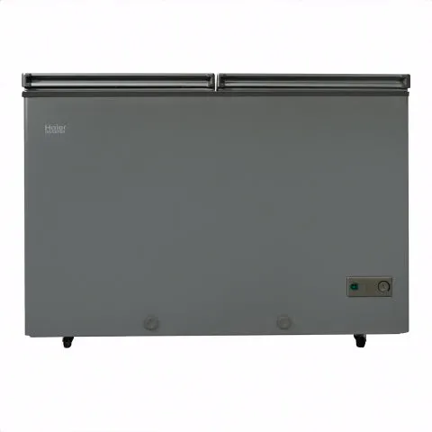 Haier HDF-385 I 13.60 CFT Inverter Grey Deep Freezer – Double Door
